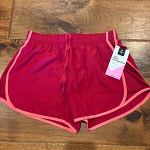 Women's Pink Active Running Shorts S NWT